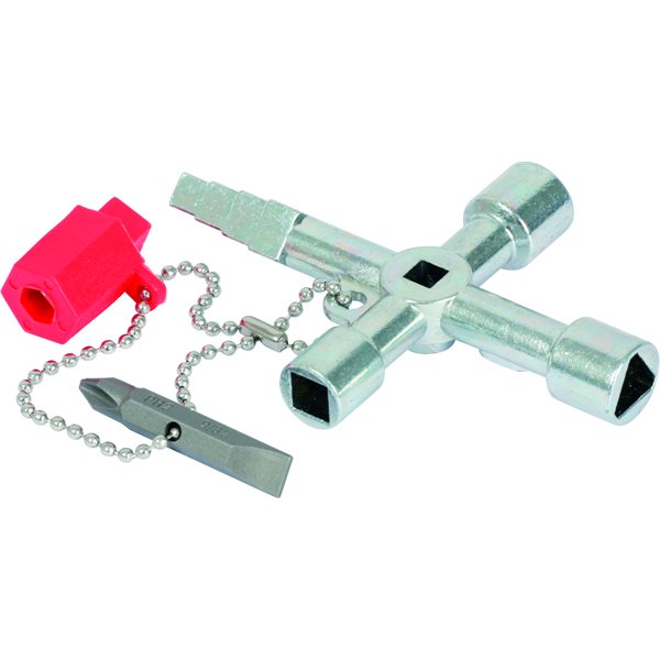 KS-Tools 130.1020 Universal-Schaltschrankschlüssel 