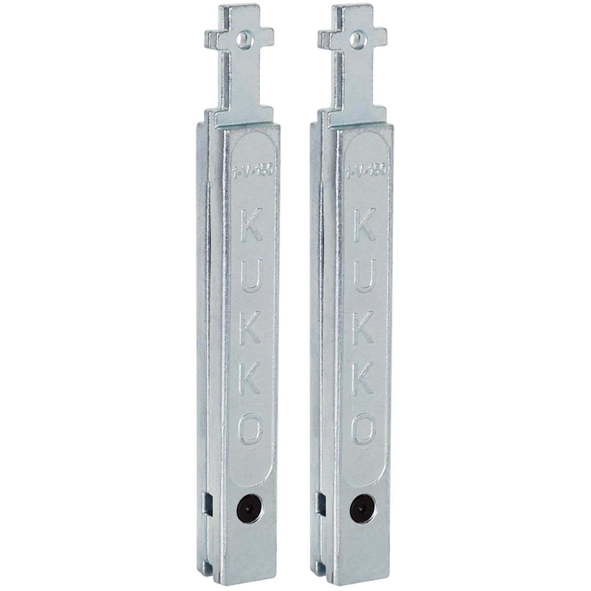 Kukko 1-V-150-P 2 Abzughaken-Verlängerungen 150 mm für Abz. 20 und 30, Gr. 1 + 10