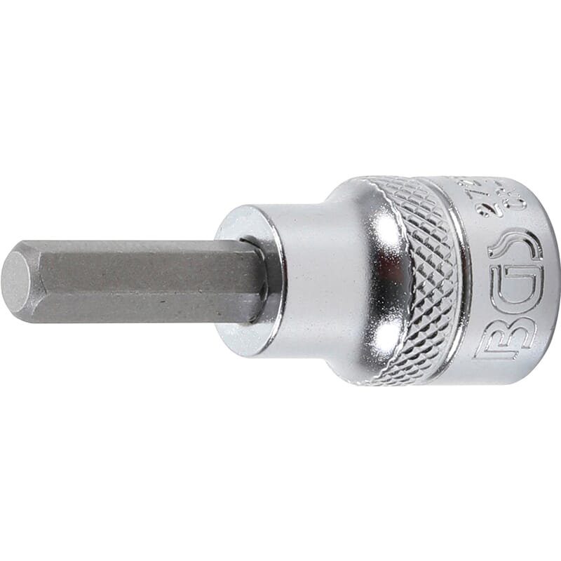BGS 2725 Bit-Einsatz, Antrieb Innenvierkant 10 mm (3/8"), Innensechskant 1/4