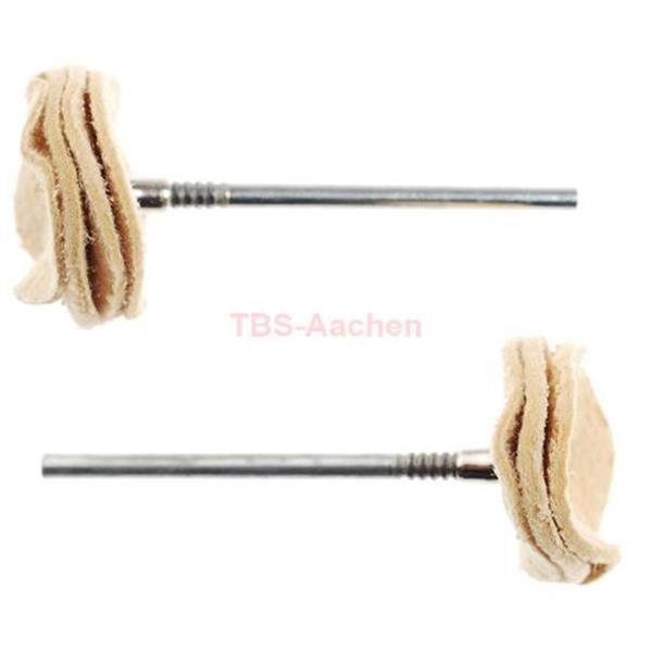 Proxxon 28298 Wildlederscheibe D 22 mm, 2 Stück