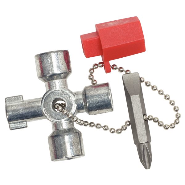 KS-Tools 130.1010 Mini-Schaltschrankschlüssel,42mm 