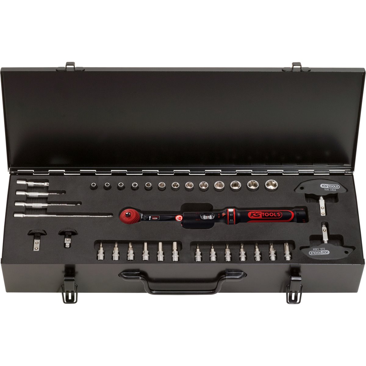 KS-Tools 516.1415 1/4" Drehmomentschlüssel-Satz ERGOTORQUE®precision