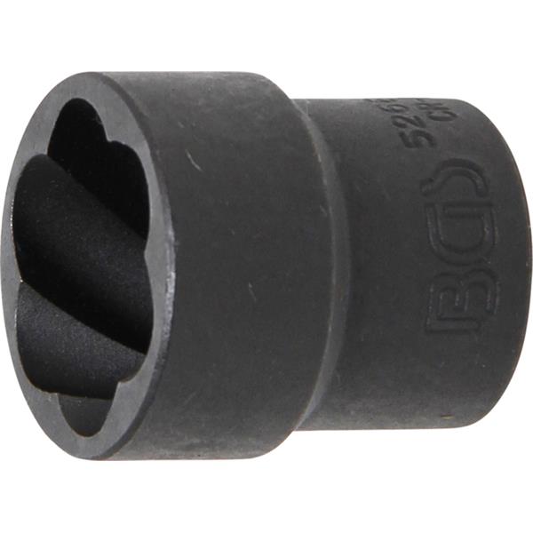 BGS 5268-22 Spezial-Steckschlüssel-Einsatz / Schra ubenausdreher, Antrieb Innenvierkant 12,5 mm (1/2