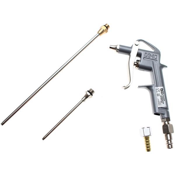 BGS 3215 Druckluft-Ausblaspistole, Alu-Druckguss, mit 3 Düsen