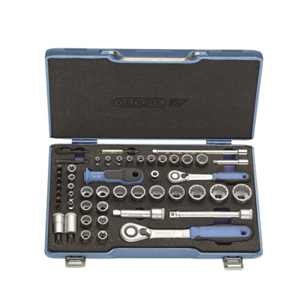 Gedore D 30 TX20 U-20 Steckschlüssel-Satz 3/8-1/4" 52-tlg