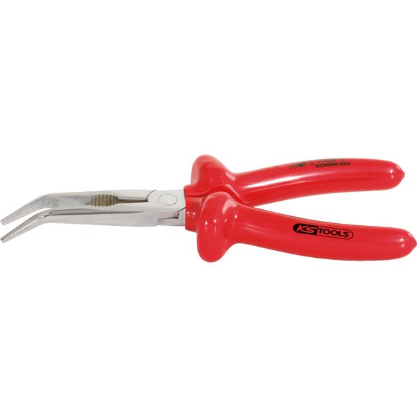 KS-Tools 117.1292 1000V Flachrundzange,gebogen,200 