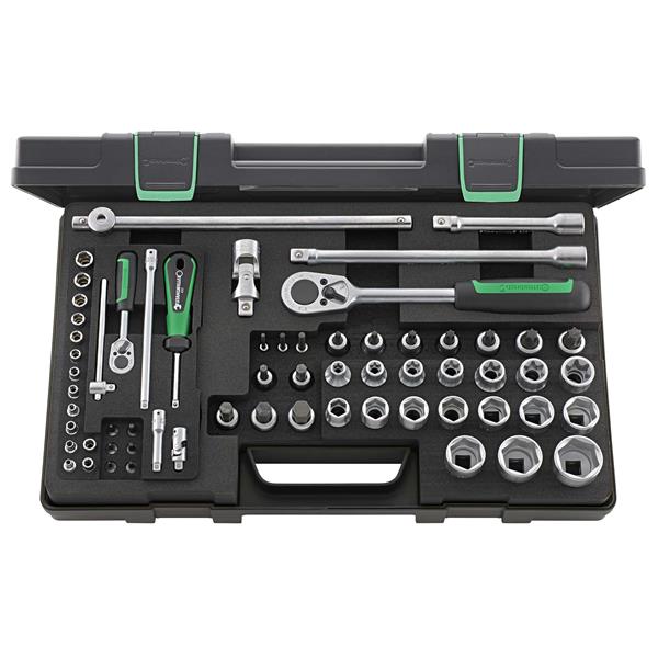 Stahlwille 86TX KN TX-Garnitur 1/4" 1/2"