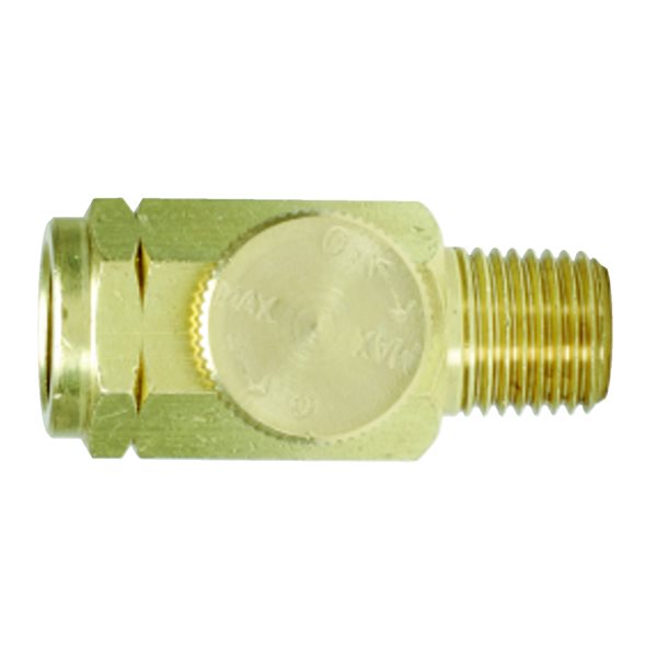 KS-Tools 515.3365 1/4"Messing-Druckluft-Regulier 