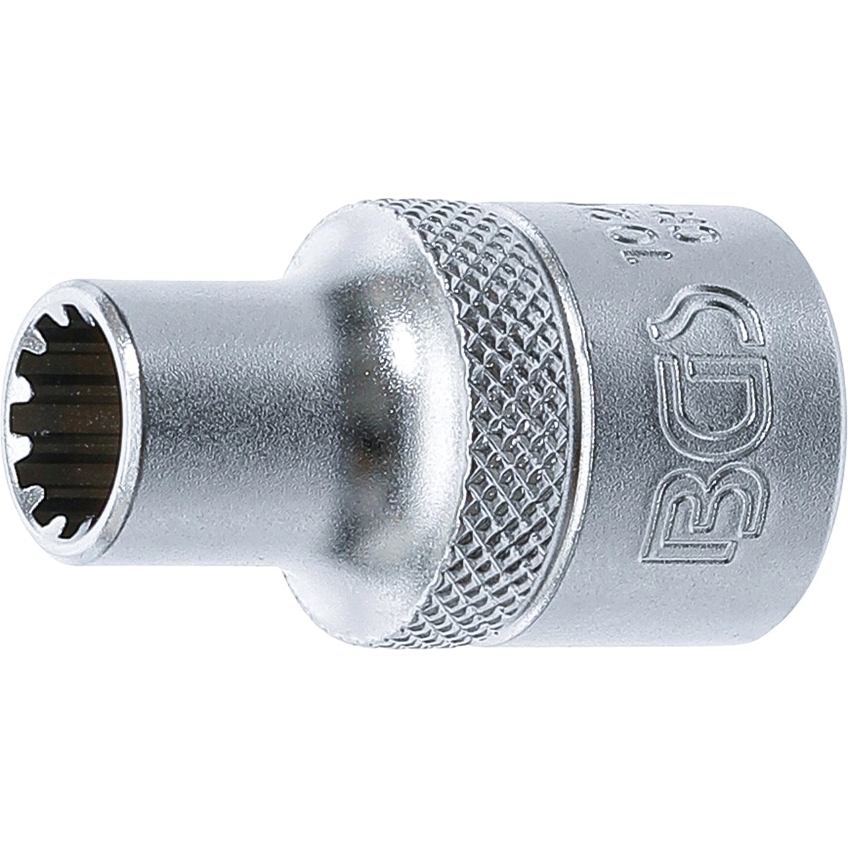 BGS 10209 Steckschlüssel-Einsatz Gear Lock, Antrie b Innenvierkant 12,5 mm (1/2"), SW 6 mm