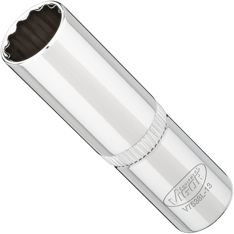 Vigor V7538L-13 3/8" Steckschlüsseleinsatz Lang Sw 13