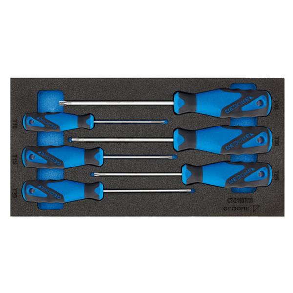 Gedore 1500 CT1-2163 TXB Screwdriver set in Check- Tool-Module