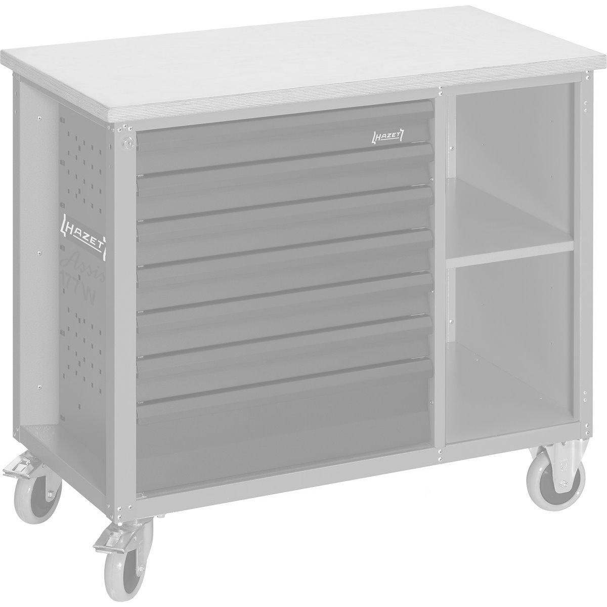 Hazet 177W-7-RAL Werkbank 