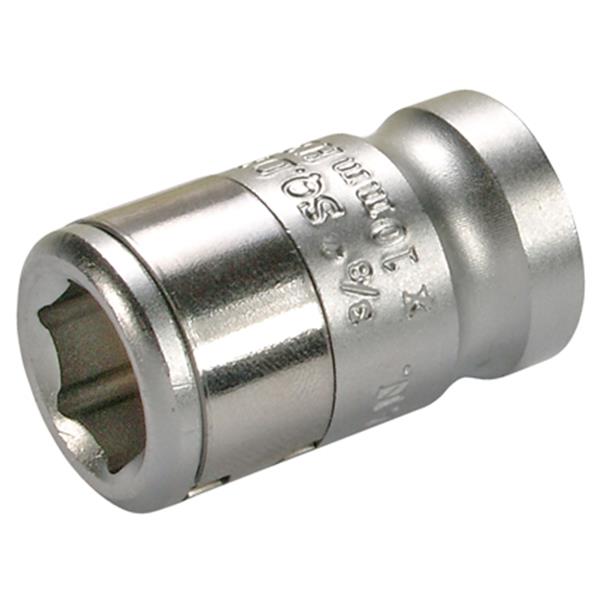 BGS 291 Bit-Adapter mit Haltekugel, Antrieb Innenv ierkant 10 mm (3/8") - Abtrieb Innensechskant 10 m