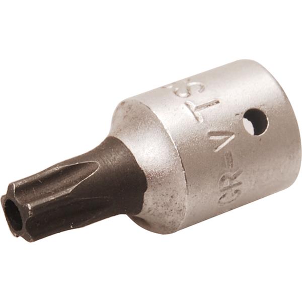 BGS 2355-TS30 Bit-Einsatz, Antrieb Innenvierkant 6 ,3 mm (1/4"), TS-Profil (für Torx Plus) mit Bohrun