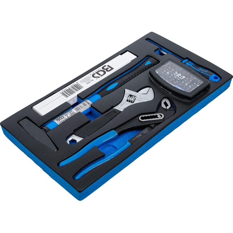BGS 2002-9 Foam Tray for BGS 2002, Hand Tools and Bit Set, 37 pcs.