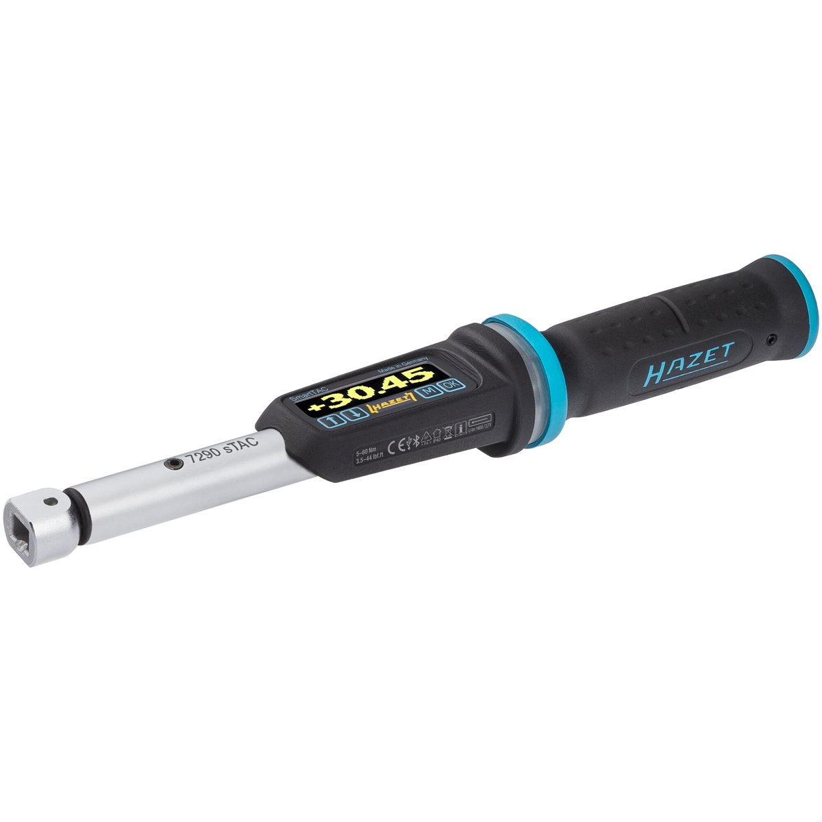 Hazet 7290-2STACCAL Electronic torque wrench 5-60 