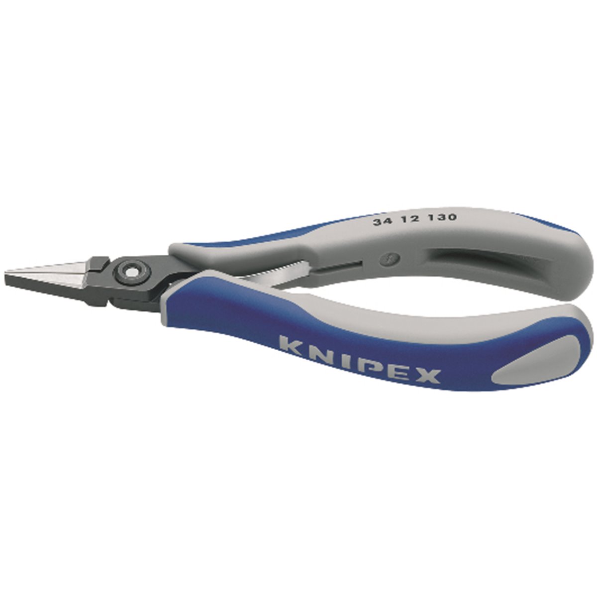 Knipex 34 12 130 Präz.-Elektronikzange, flach 