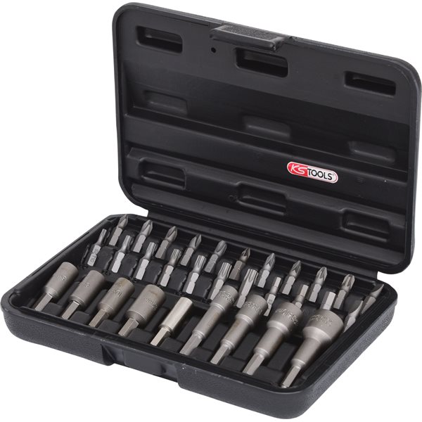 KS-Tools 122.2100 1/4" Bit-Einschraubwerkzeug-Sa 