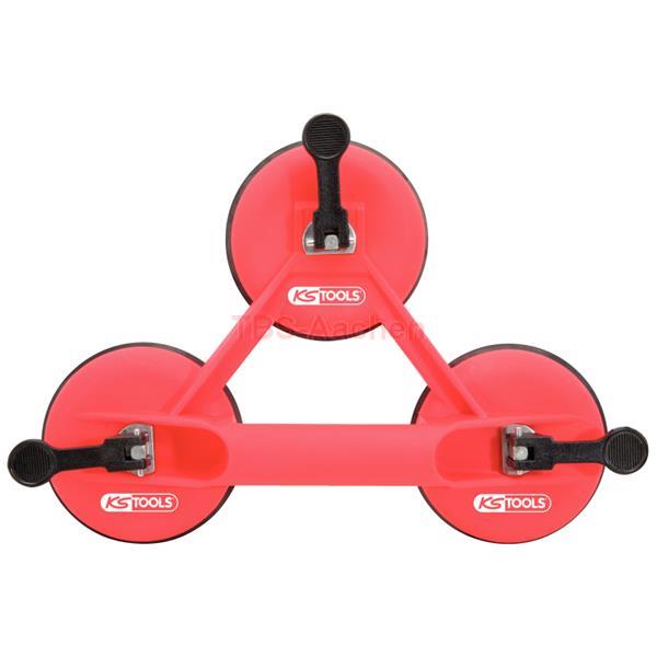 KS-Tools 140.1007 Dreifach-Saugheber,120kg 