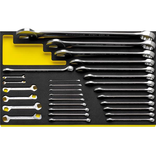 Stahlwille TCS 12+13+14/29 Schraubenschlüssel-Satz OL-CONTROL EINLAGEN-SYSTEM