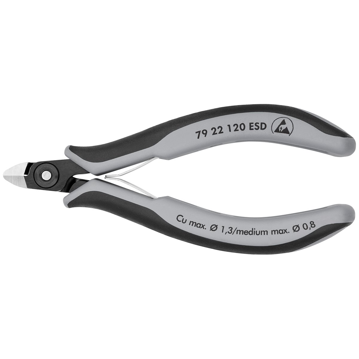 Knipex 79 22 120 ESD Präz.-Elektr.-Seitenschneider 