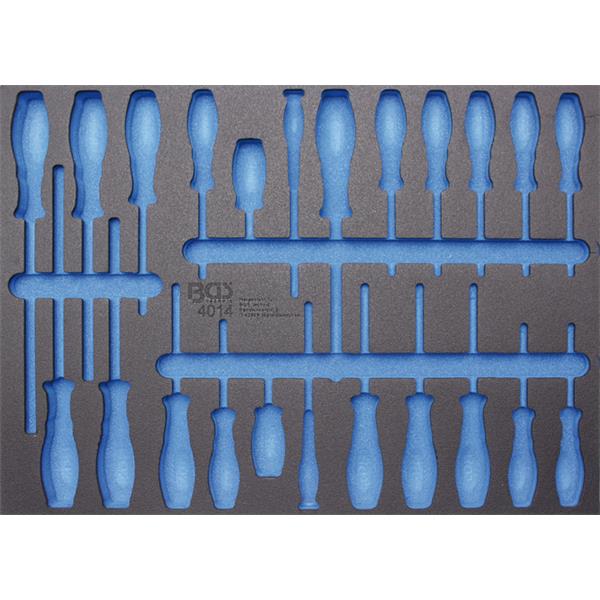 BGS 4014-5 Werkstattwageneinlage 3/3, leer, für Ar t. 4014
