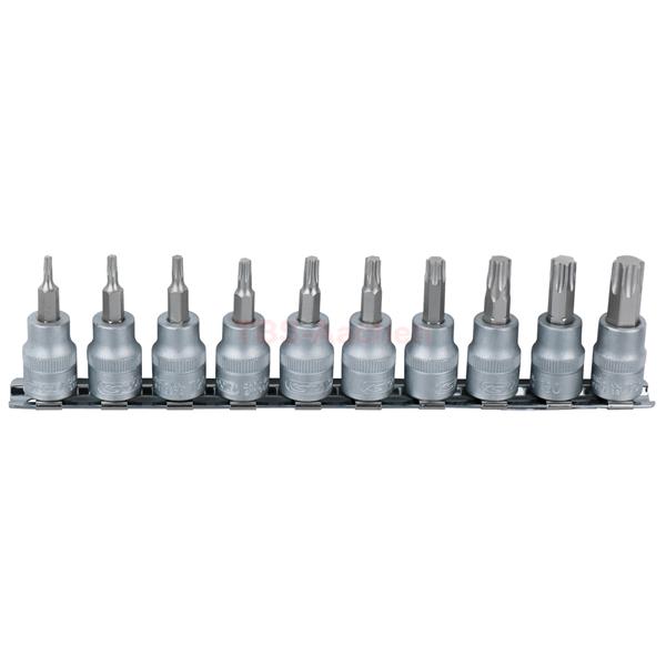 KS-Tools 911.3935 3/8" Bit-Stecknuss-Satz TX,10t 