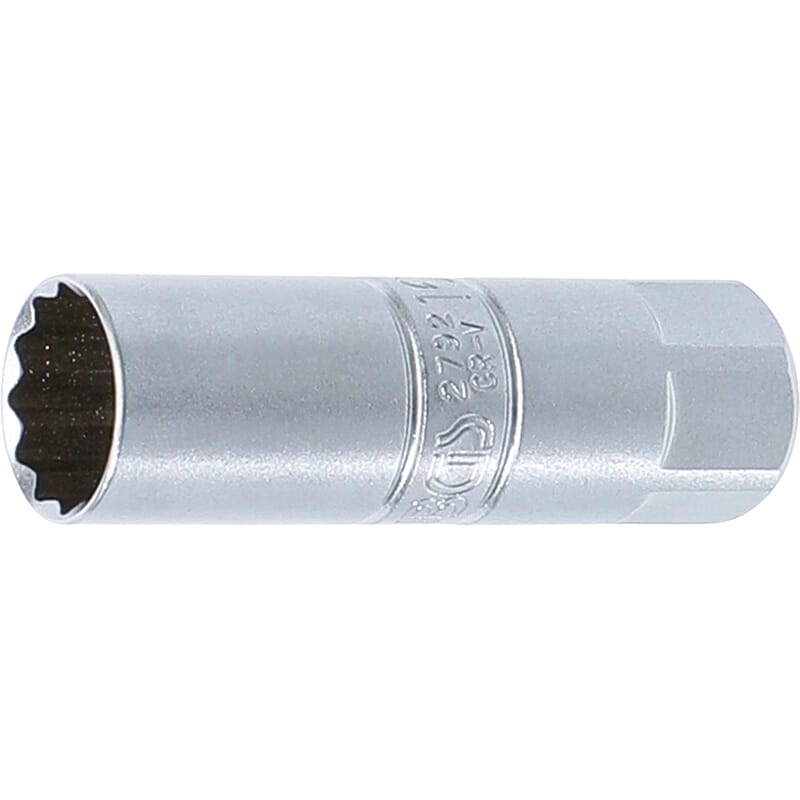 BGS 2792 Zündkerzen-Einsatz Zwölfkant, Antrieb Inn envierkant 10 mm (3/8"), SW 16 mm
