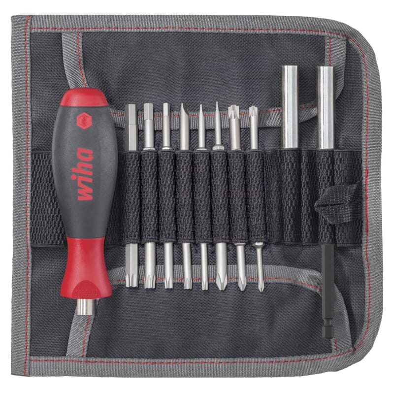 Wiha 44576 Bit Set Montage 20-tlg. in Rolltasche Angebot