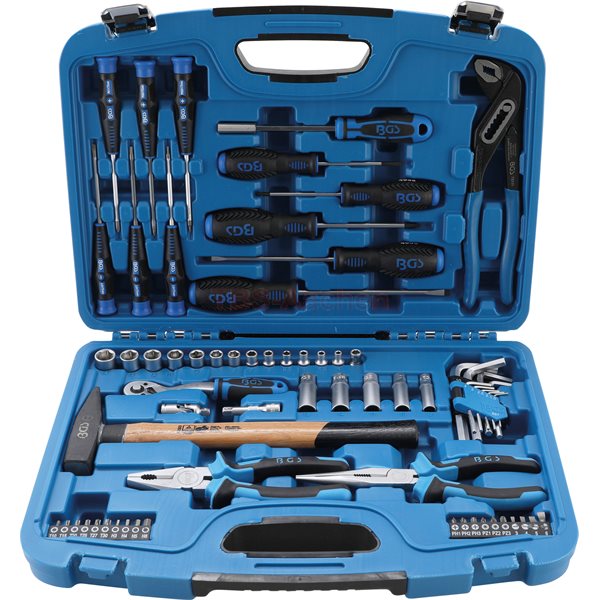 BGS 2217 Socket Set / Tool Assortment, 67 pcs. 