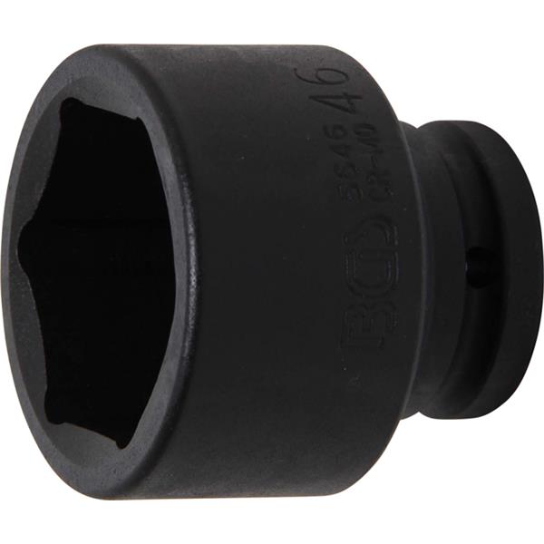 BGS 5646 Kraft-Steckschlüssel-Einsatz Sechskant, A ntrieb Innenvierkant 20 mm (3/4"), SW 46 mm