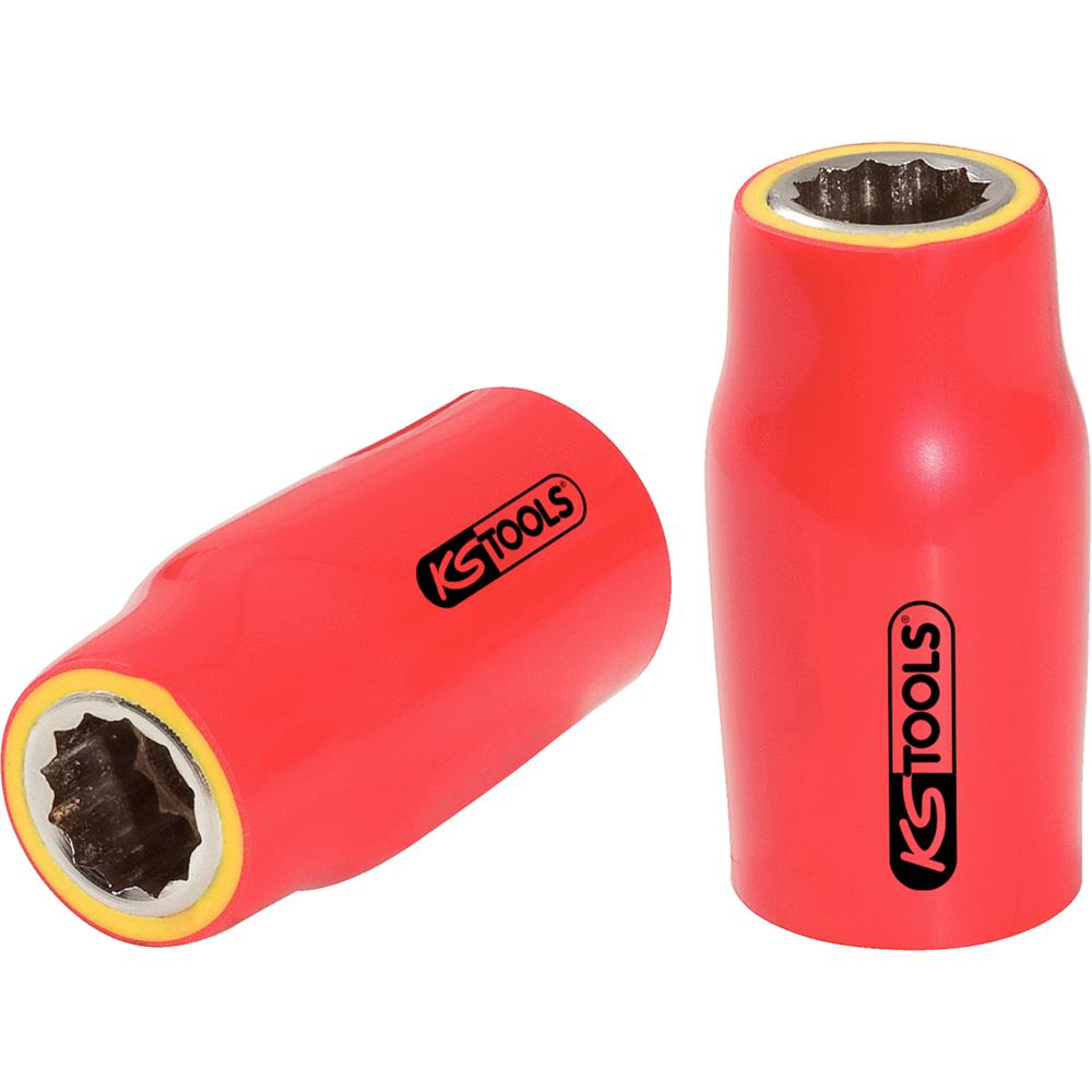 KS-Tools 117.1353 1/2" Isolierte Stecknuss, 7/16" 