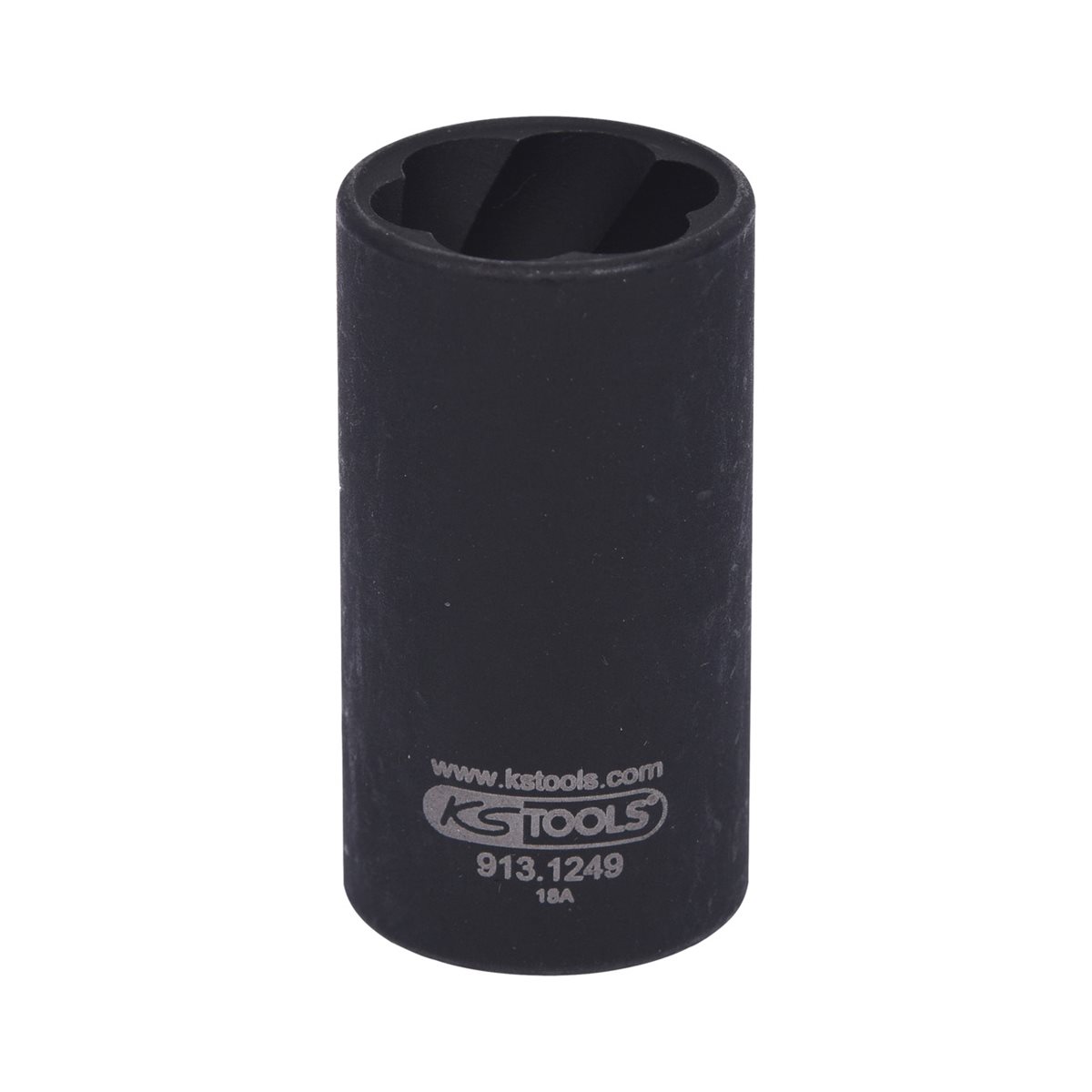 KS-Tools 913.1255 1/2" Spiral-Profil-Stecknuss 25m m, 50mm lang
