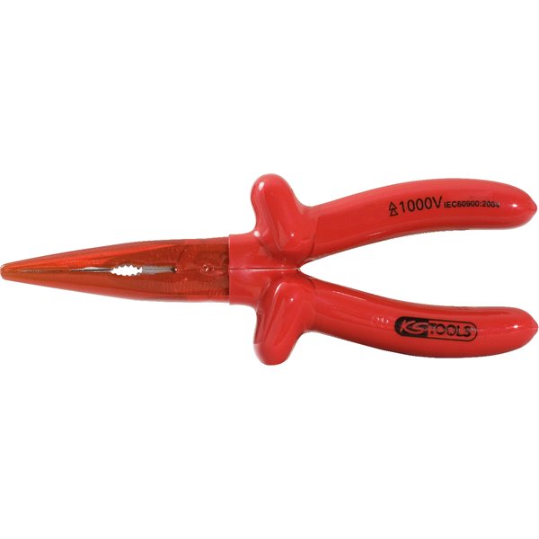 KS-Tools 117.1718 1000V Flachrundzange 200 mm er Arbeitskopf 200mm
