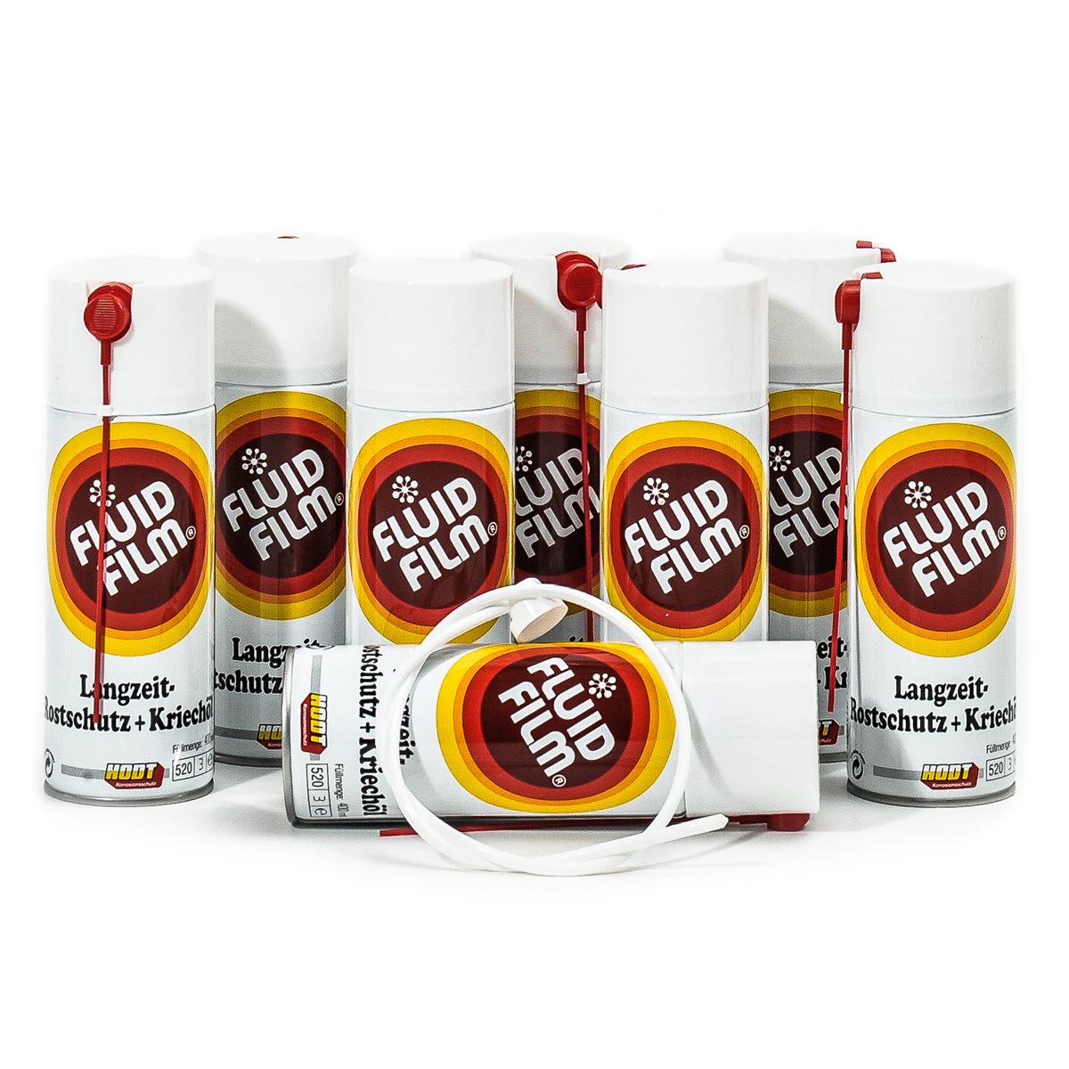 Fluid Film AS-R 400 ml Sprühdose 8er Pack+Sonde 