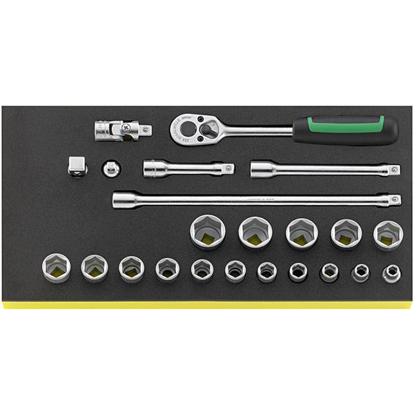 Stahlwille TCS 456/16/7 Tool Set In Tool-Control T ray-System