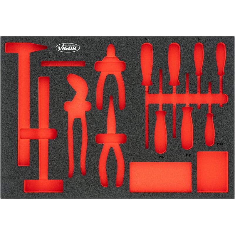 Vigor V5634N-L Weichschaumeinlage L, Leer