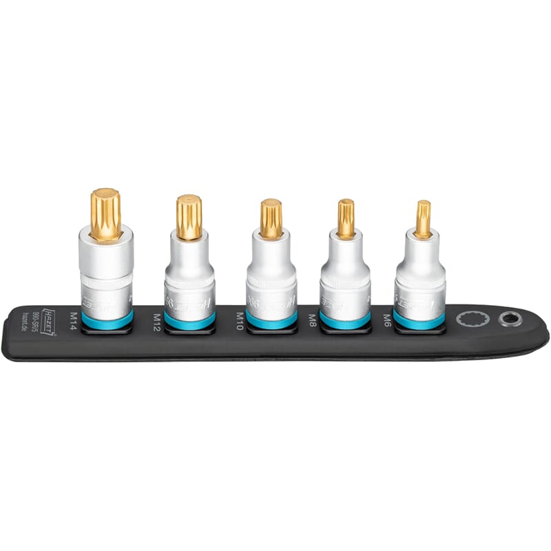 Hazet 990-SR/5 SmartRail kurz 1/2" Vielzahn 5-fach 