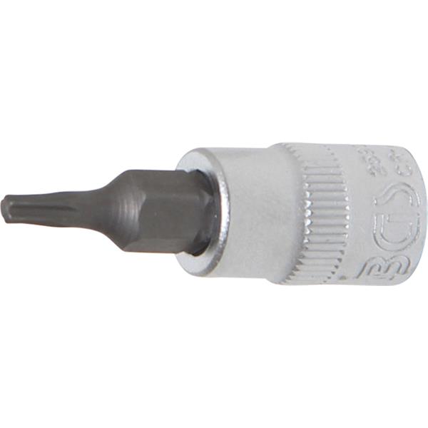 BGS 2590 Bit-Einsatz, Antrieb Innenvierkant 6,3 mm (1/4"), T-Profil (für Torx) T10