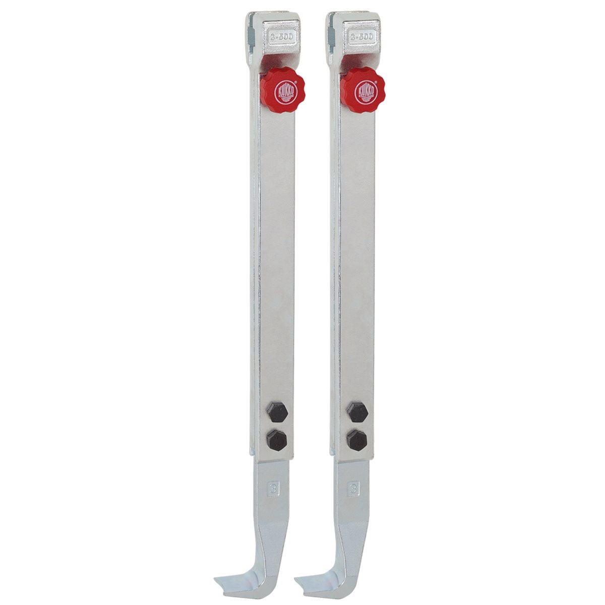 Kukko 3-502-P Pair Pull. Arm W. Knob -500Mm- For 2 0+/30+, Sizes -3 And -30