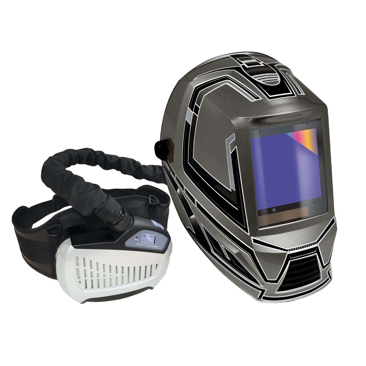 Gysmatic LCD 5/13 XXL AIR Schweißerhelm automat. True Color