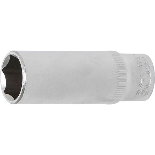 BGS 10513 Socket, Hexagon, deep, 6.3 mm (1/4") Dri ve, 13 mm