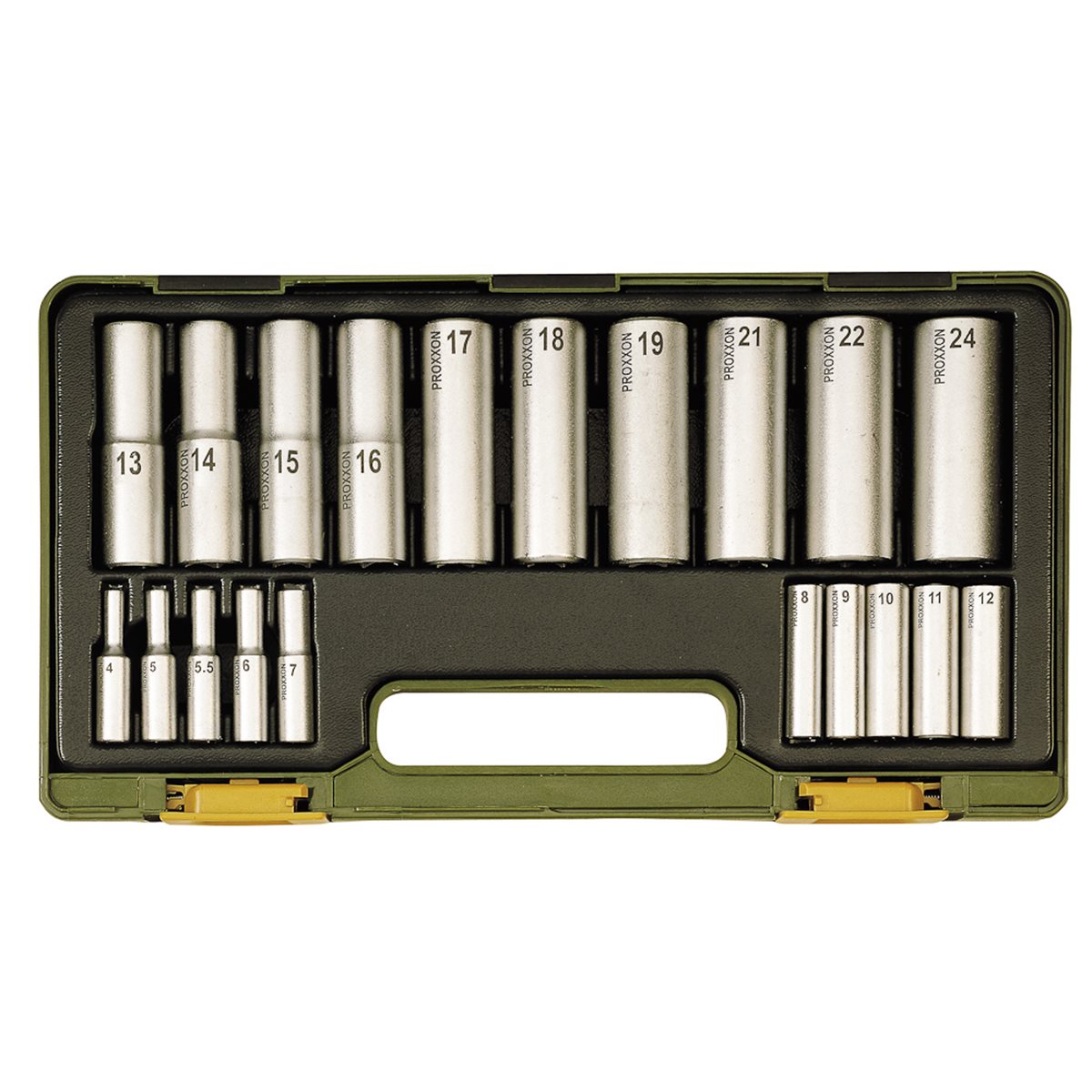 Proxxon 23292 Special socket set with deep sockets 