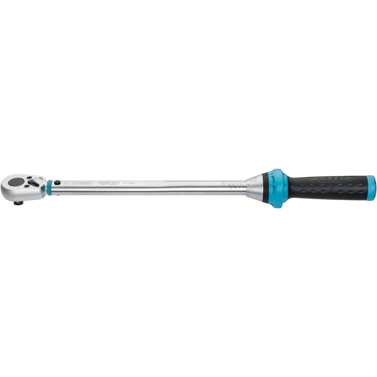 Hazet 5122-3CT Drehmomentschlüssel 1/2" 40-200 Nm 