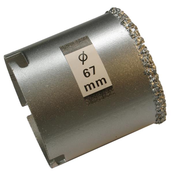 BGS 3913 Bohrkrone für Fliesenlochbohrer, Ø 67 mm 