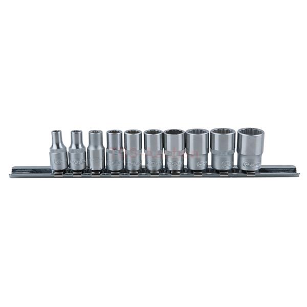 KS-Tools 917.0625 1/4" 12-kant-Stecknuss-Satz, 1 tlg.