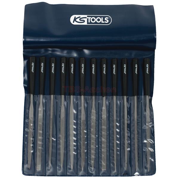 KS-Tools 140.3050 Nadelfeilen-Satz m.Kunststoffhef 