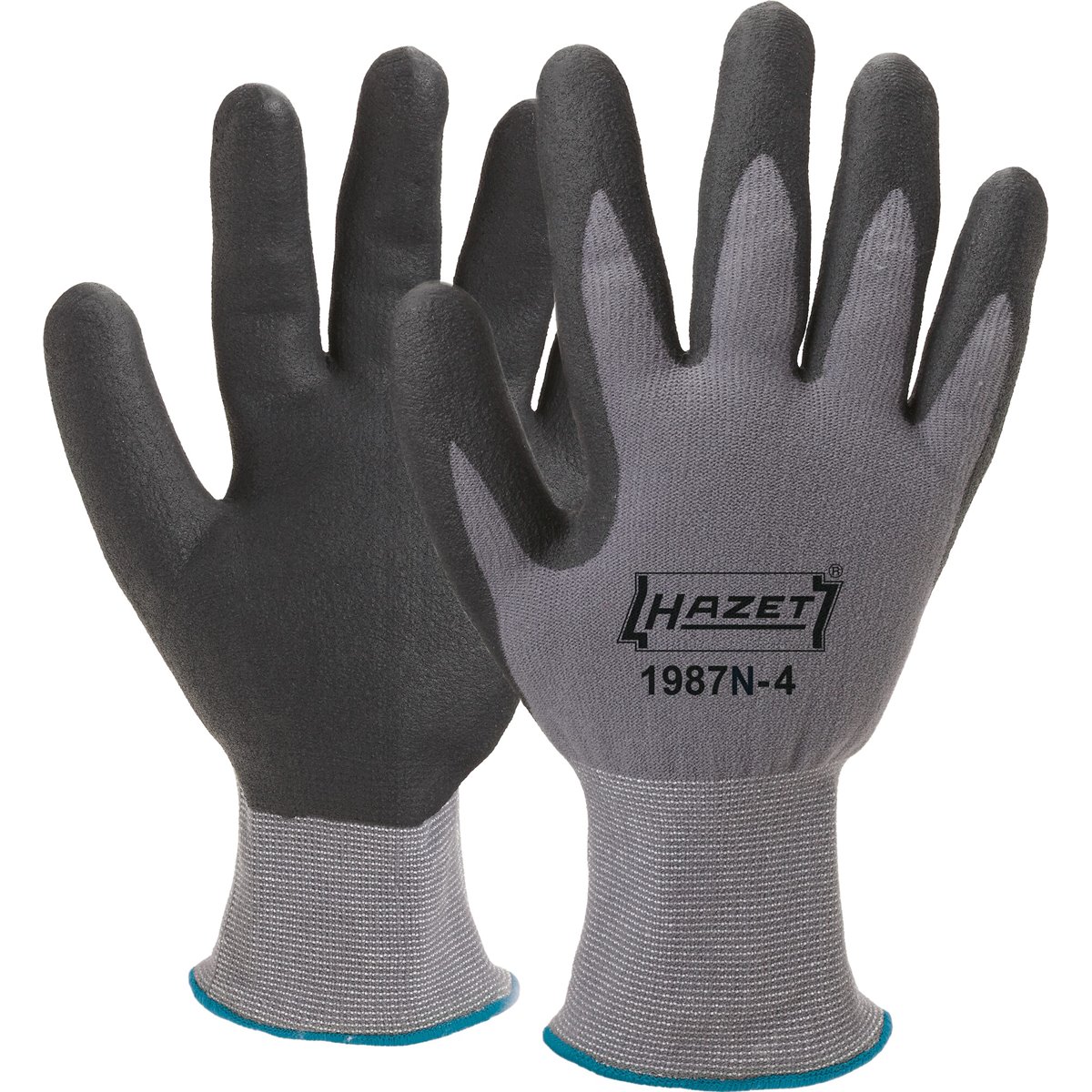 Hazet 1987N-4 Handschuhe atmungsaktiv Größe 9 