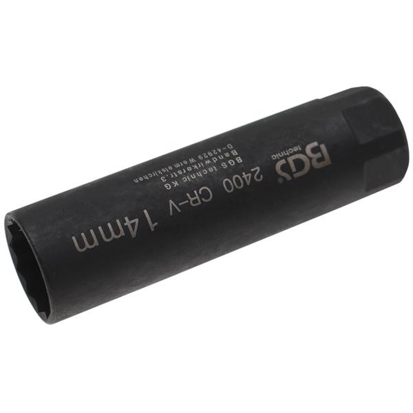 BGS 2400 Zündkerzen-Einsatz Sechskant, Antrieb Inn envierkant 12,5 mm (1/2"), SW 14 mm