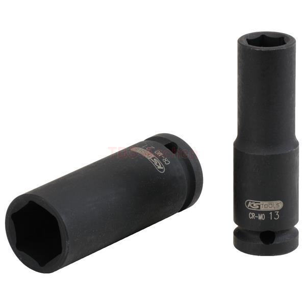 KS-Tools 515.1111 1/2" 6kant-Kraft-Stecknuss,lan 